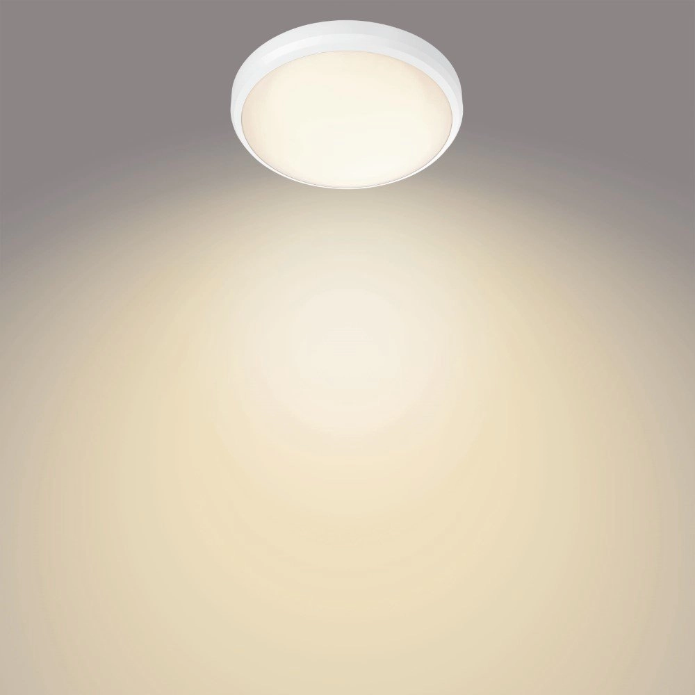 Witte plafonnière Doris Ø 22,5cm Philips 8718699758783