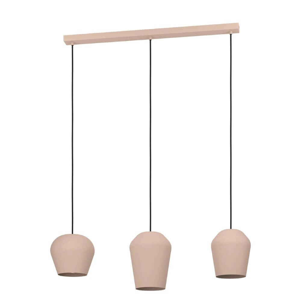 Taupe hanglamp Cambaito 3-lichts