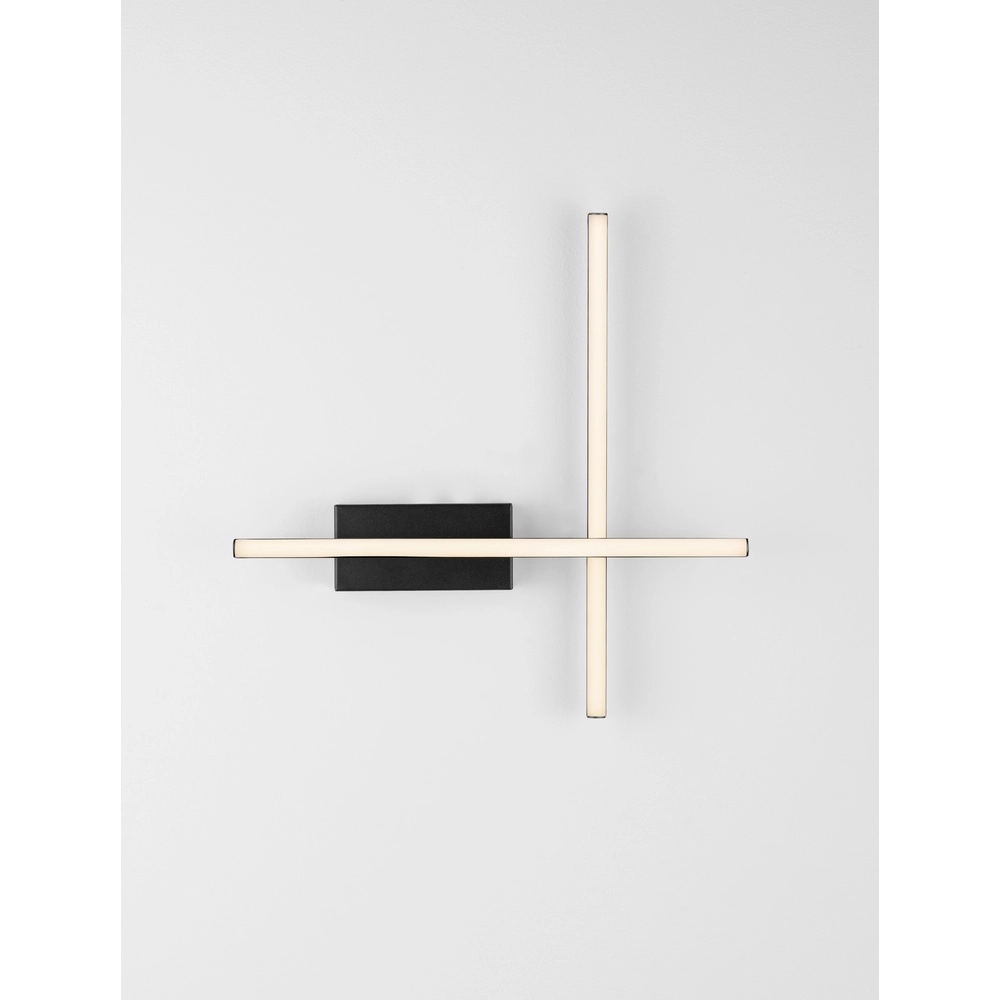 Wandlamp Quam zwart Lyora 5212017468628