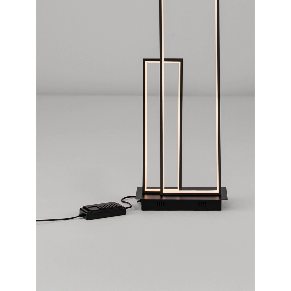 Vloerlapm Alis design zwart Lyora 5212017468710