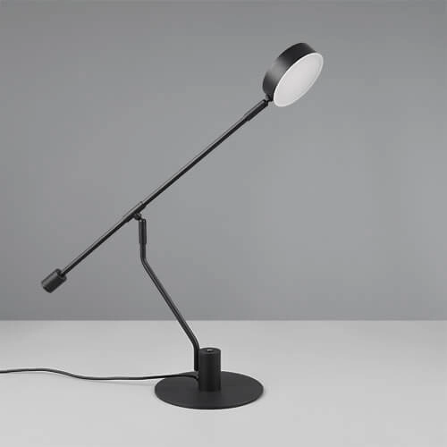 Led bureaulamp Manduro zwart Trio 4017807615999