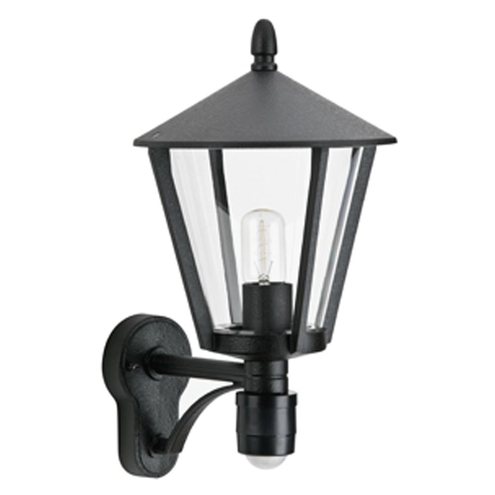Buitenlamp sensor zwart Nelly 45cm
