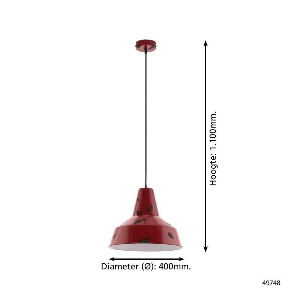 Hanglamp Somerton 40cm Eglo 9002759497484