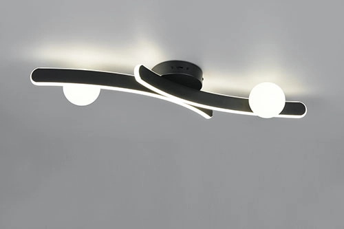 Design plafondlamp Napoli zwart