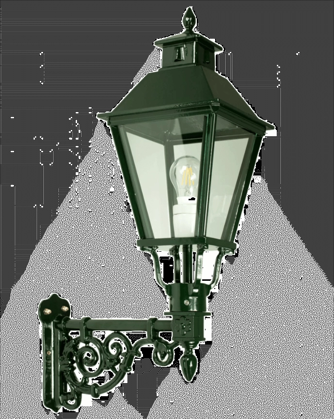 Buitenlamp Katwijk L oudhollands - zwart KS Verlichting 8714732136044