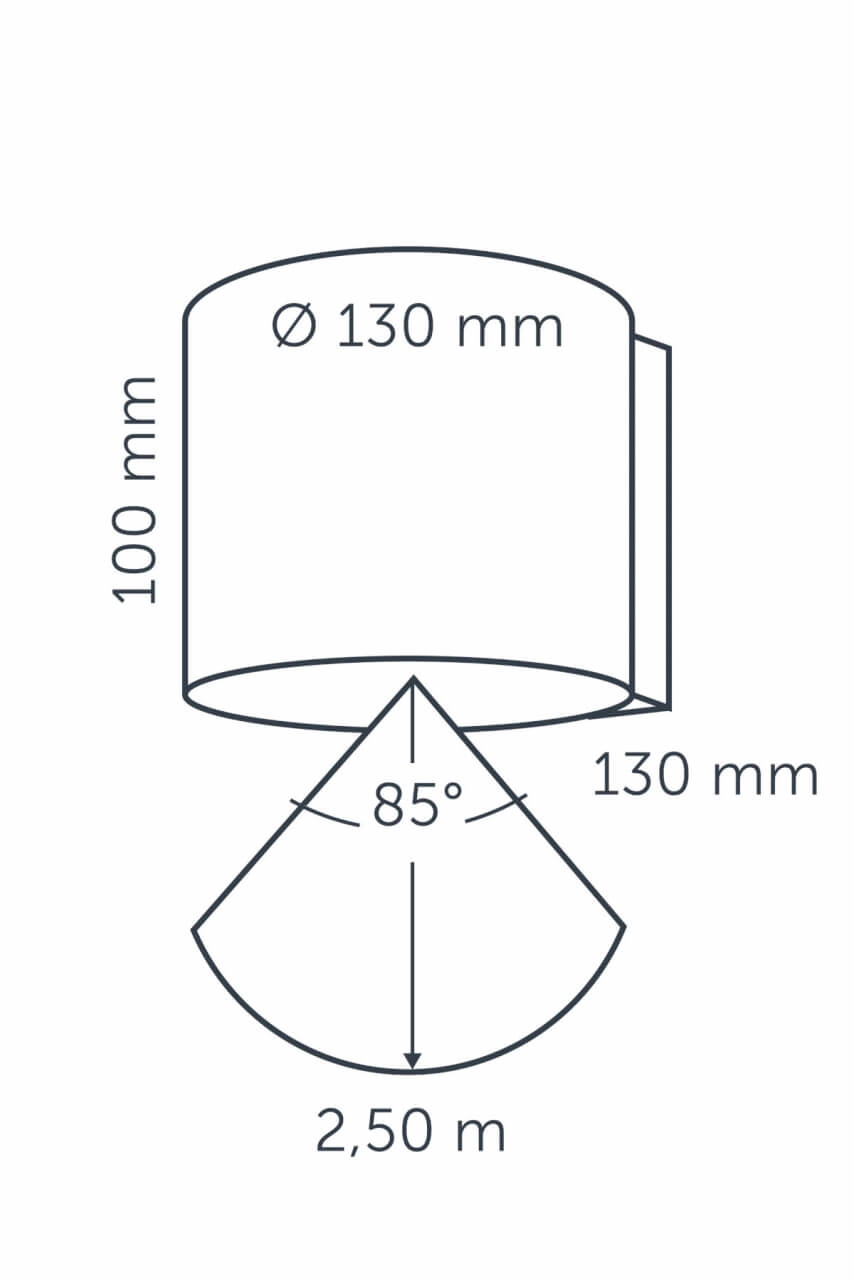 Downlighter Halo Down Dark 230 volt In-lite 8717051004377