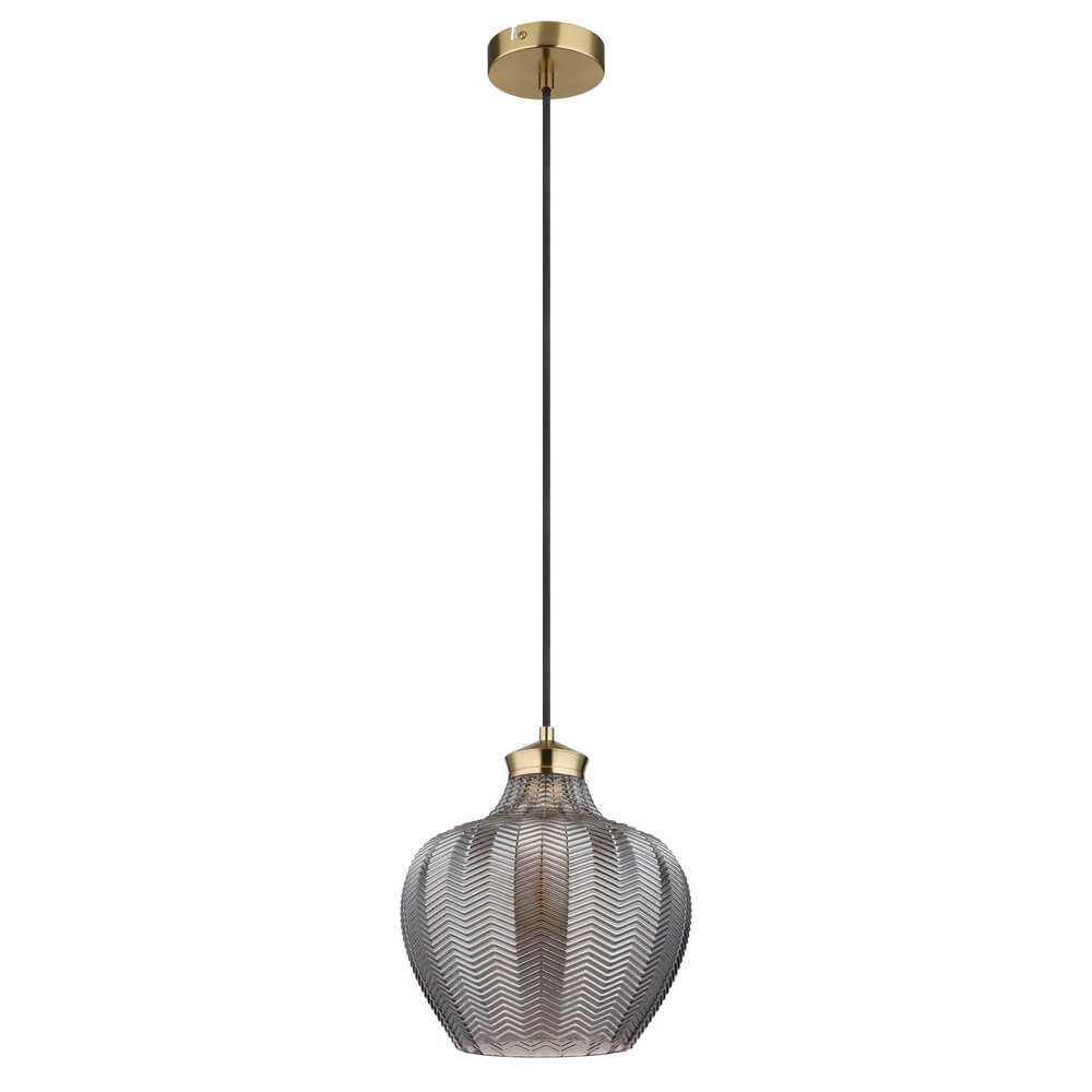 Hanglamp Jessica met gekleurd glas Ø 26cm Globo 9007371481118