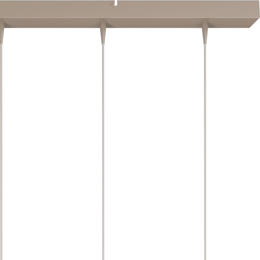 5-lichts hanglamp Talana beige terra Ø 6cm DTW Masterlight 8718121399034