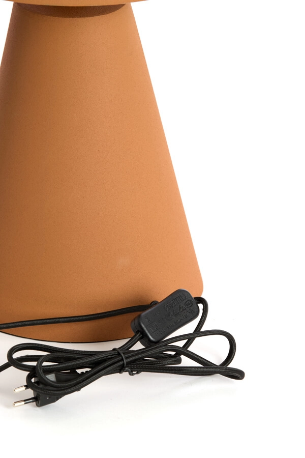 Design tafellamp Surrina oranje Ø 31cm Light & Living 8717807743581