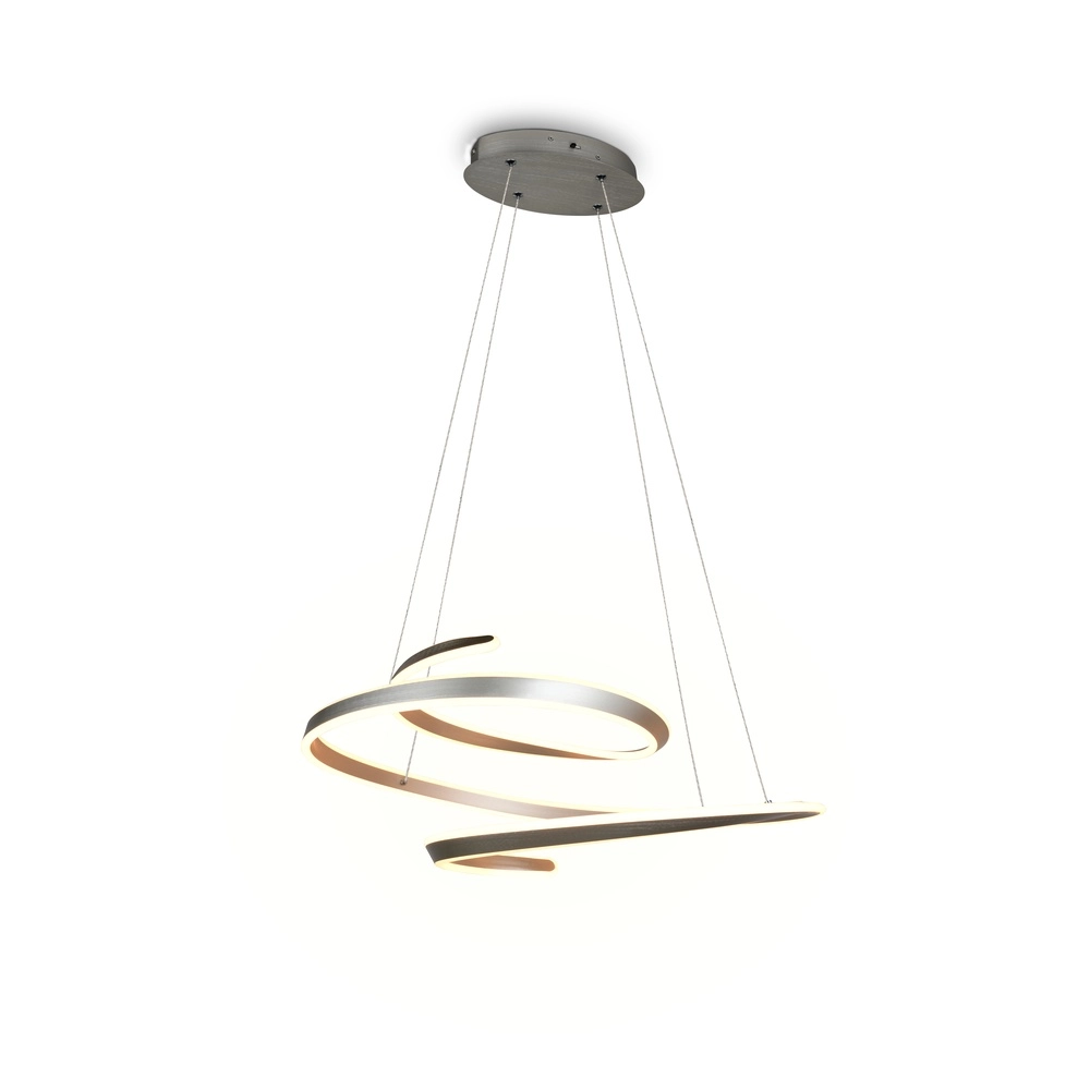 Moderne hanglamp Arlington nikkel