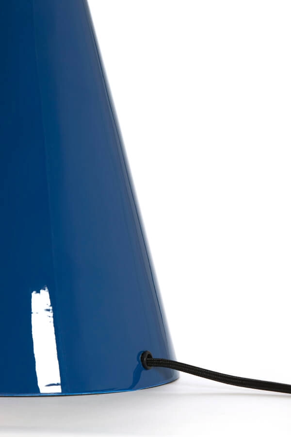 Design tafellamp Surrina blauw Ø 26cm Light & Living 8717807743536