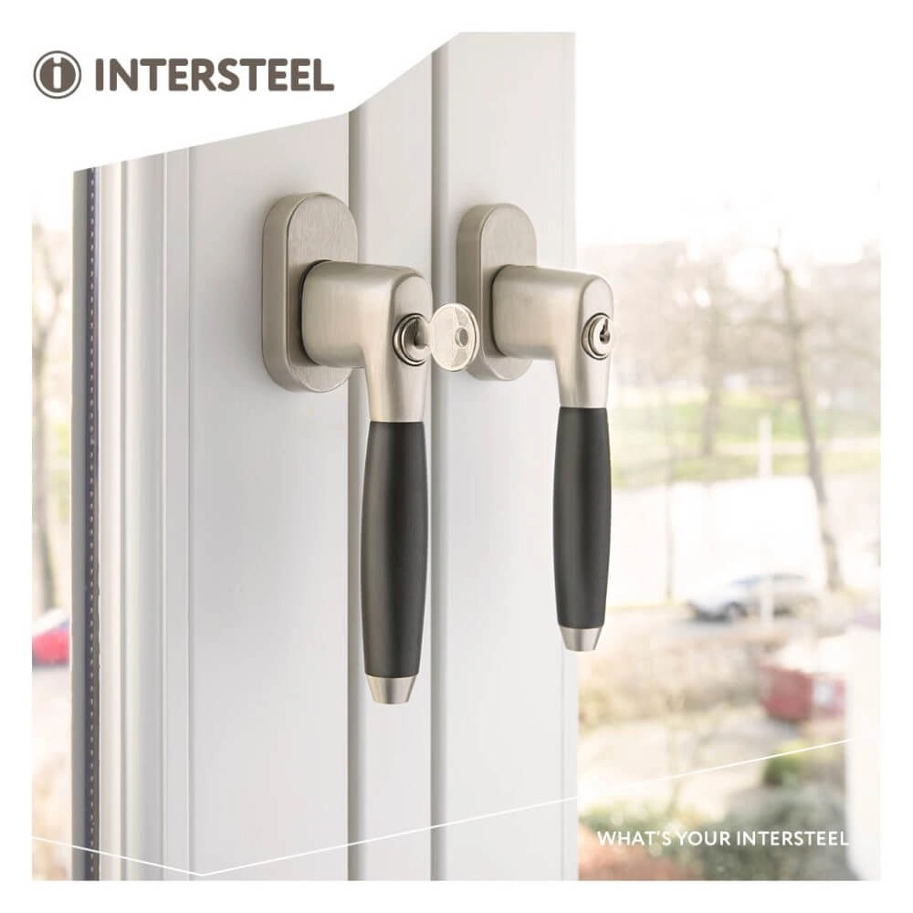 Raamkruk Ton 400 afsluitbaar nikkel mat Intersteel 8714186147986