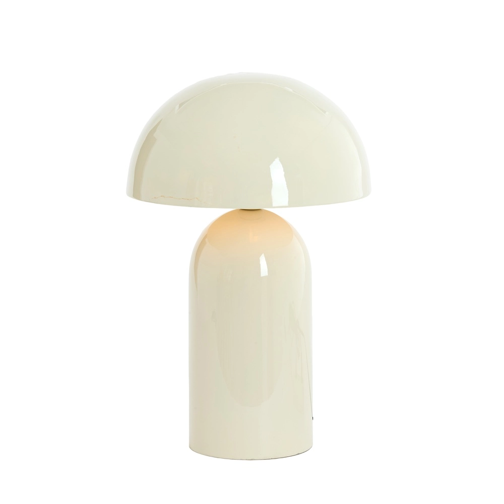 Champignon tafellamp Tolima glans crème - Ø 31cm Light & Living 8717807807832
