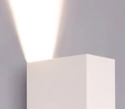 Smalle wandspot Malmo wit Lyora 5903139970495