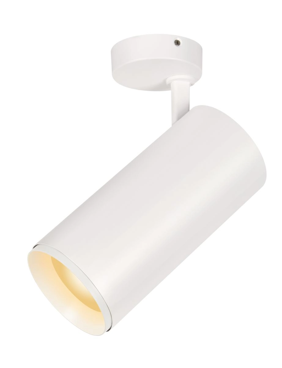 Opbouwspot Numinos XL Dali wit/zwart 2700K - 36gr SLV 4024163260497