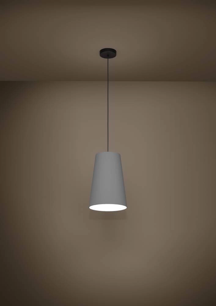 Hanglamp Petrosa met grijze kap Stars of Light 9008606238149