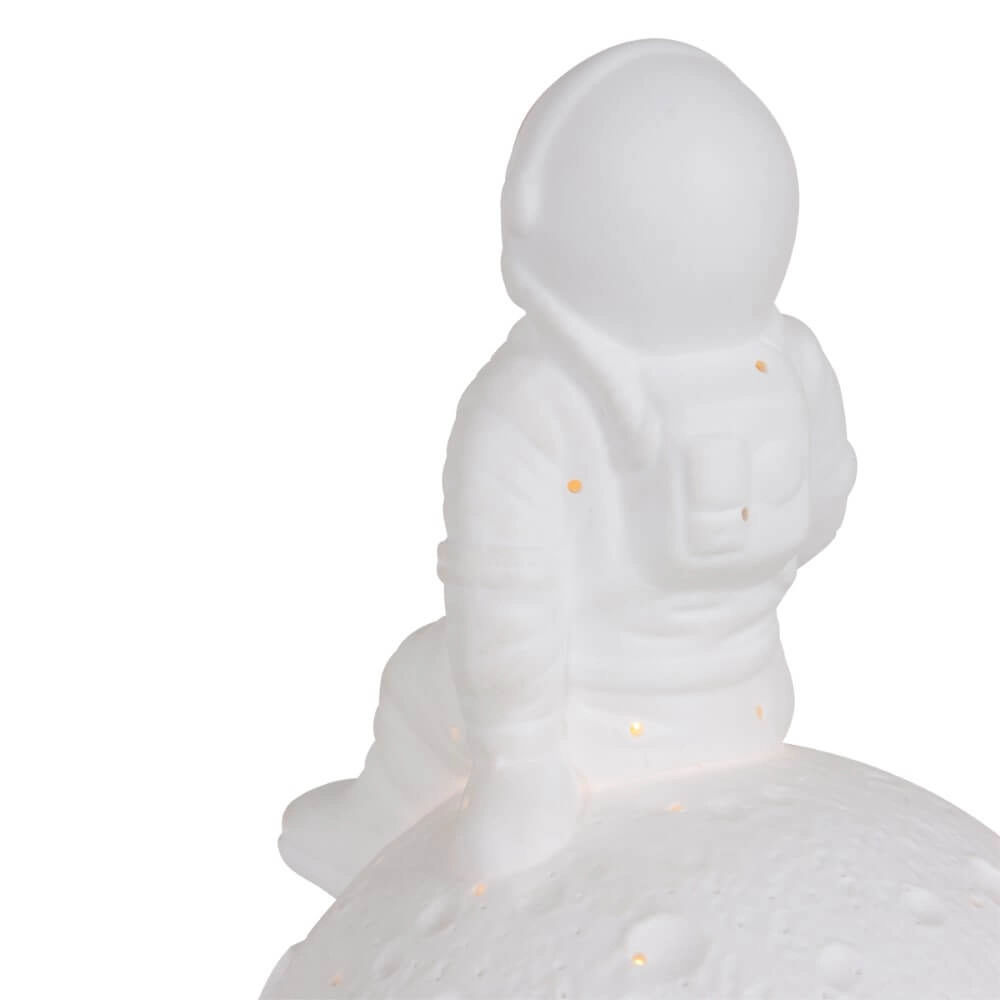 Witte tafellamp Jazz van gips Steinhauer 8712746146882