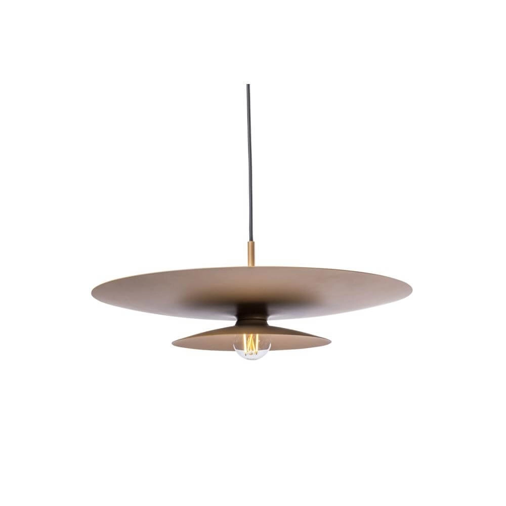 Hanglamp Linares paraplu bruin Ø 50cm Artdelight 8720701101678