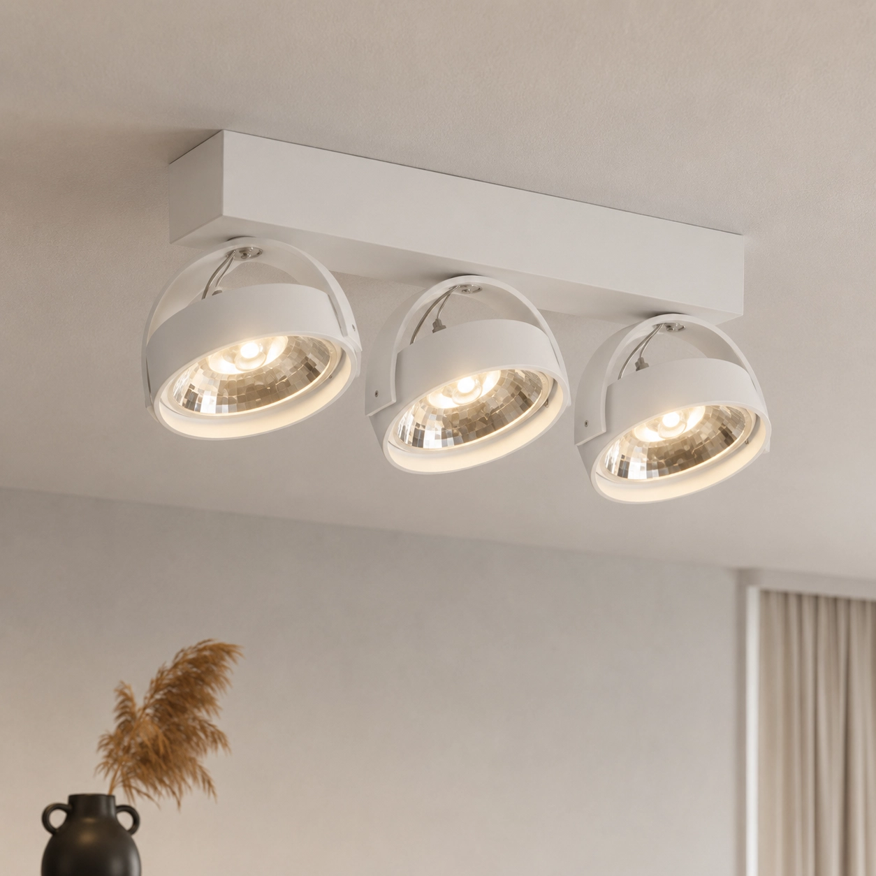 3-lichts plafondspot Dutchess 12 volt