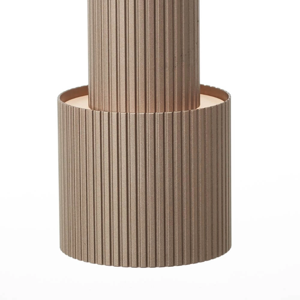 Hanglamp recht Cadiz 4-lichts zwart met brons Brilliant 4004353446948