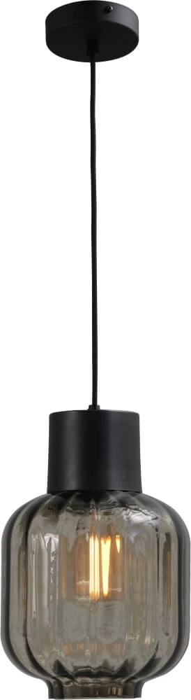 Design hanglamp Lett lll 20 met smoke glas Masterlight 8718121181509