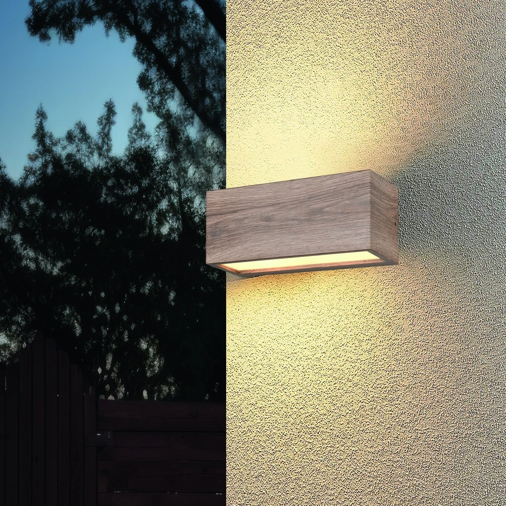 Design wandlamp Mayenne hout Trio 4017807603477