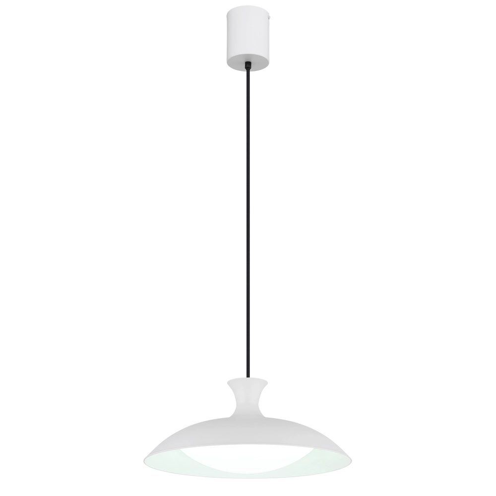 Witte hanglamp Rocha design Ø 40cm Globo 9007371522996