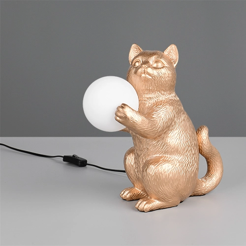 Tafellamp Gatio goud Trio 4017807682083