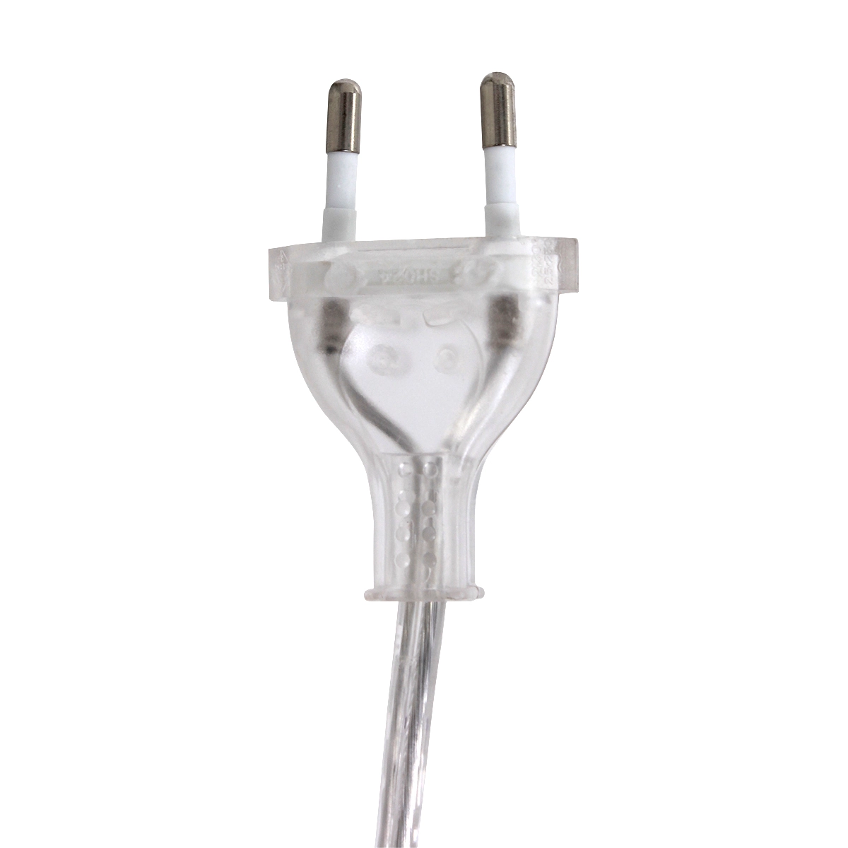 Vloer Leeslamp Prestige Chic RVS met 40cm witte chintz kap Steinhauer 8712746145700