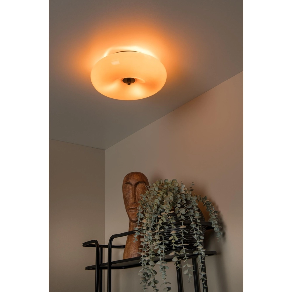 Plafondlamp Sentino Ø 30cm oranje Lucide 5411212106346
