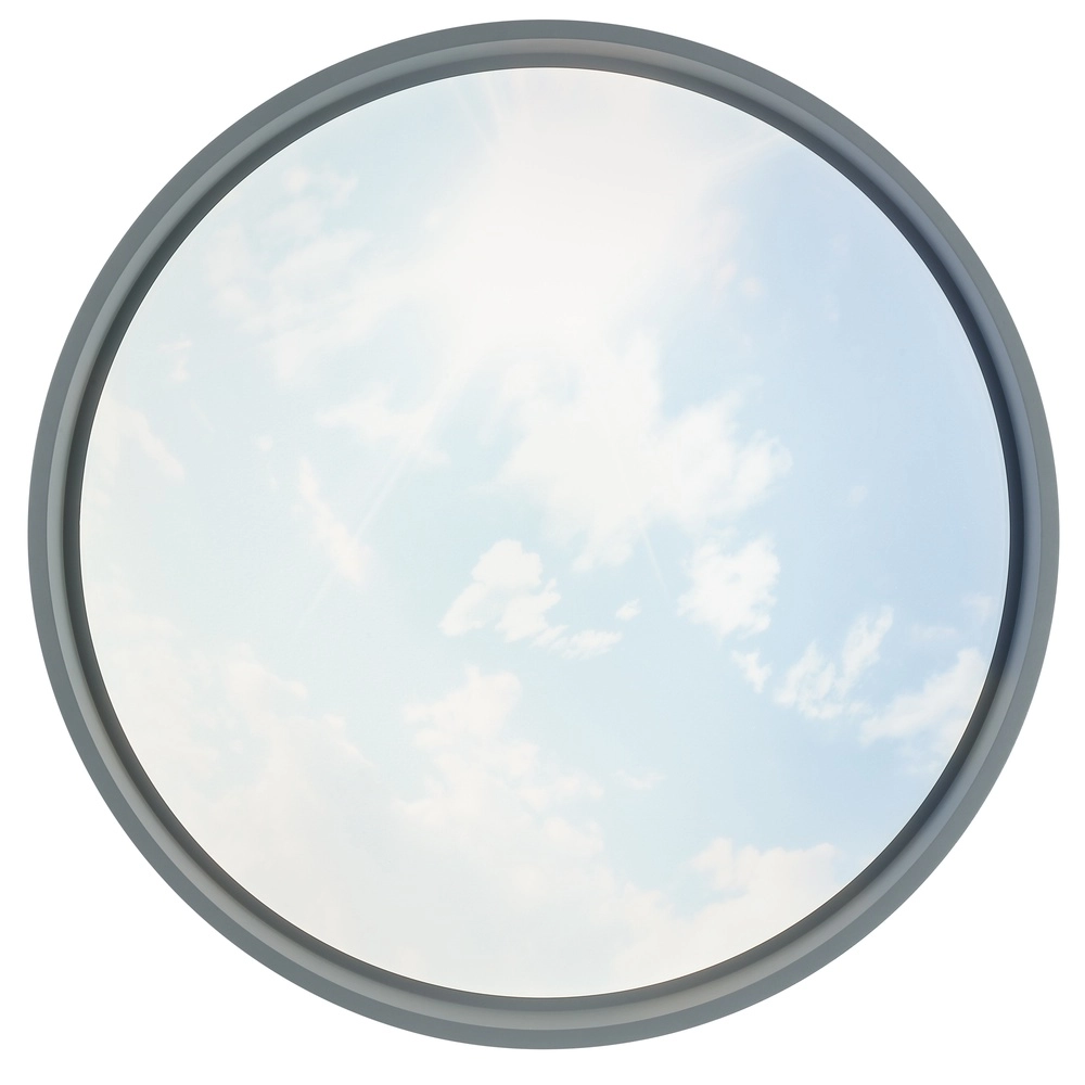 Plafonniere Sky-Dream wit met grijs Ø 48,5cm Brilliant 4004353473999