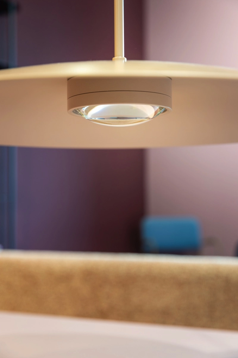 Strakke hanglamp Sanne Ø 40cm - zand ETH 8720195311010