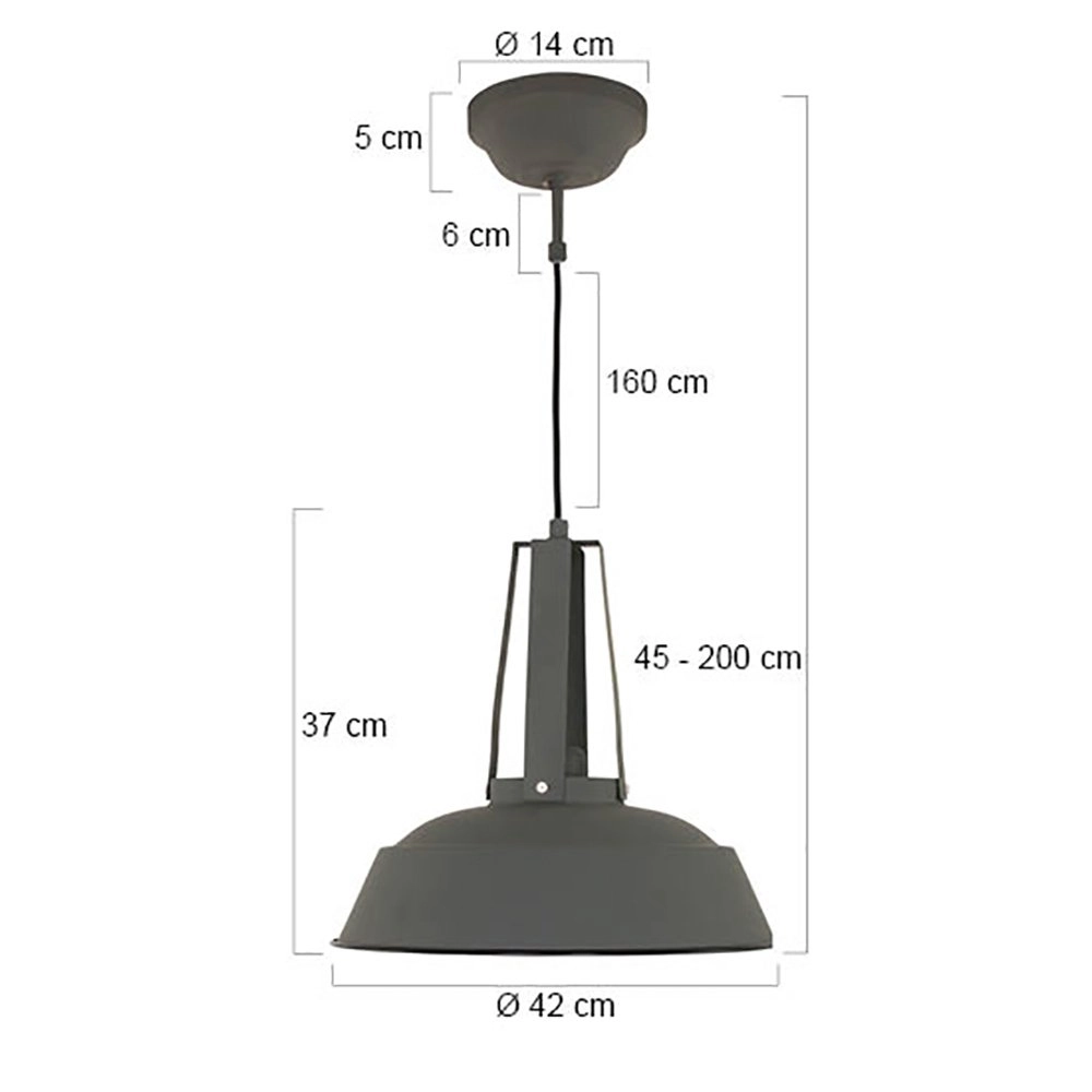 Retor hanglamp Luna 42 Steinhauer 8712746102956