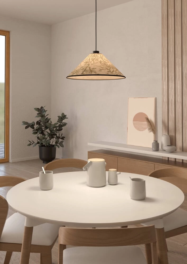 Natuurlijke hanglamp Oxpark Ø 42cm Eglo 9002759439422