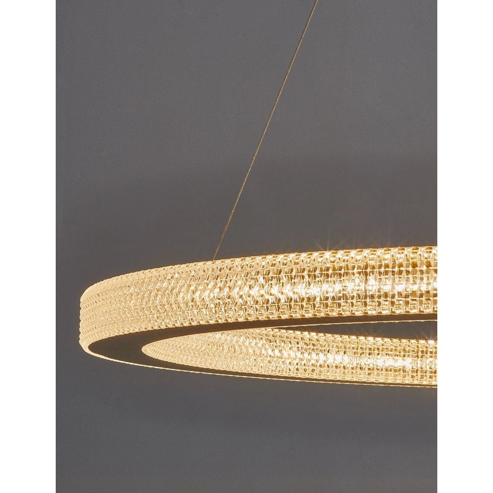 Hanglamp Fiore goud Ø 80cm Lyora 5212017424143