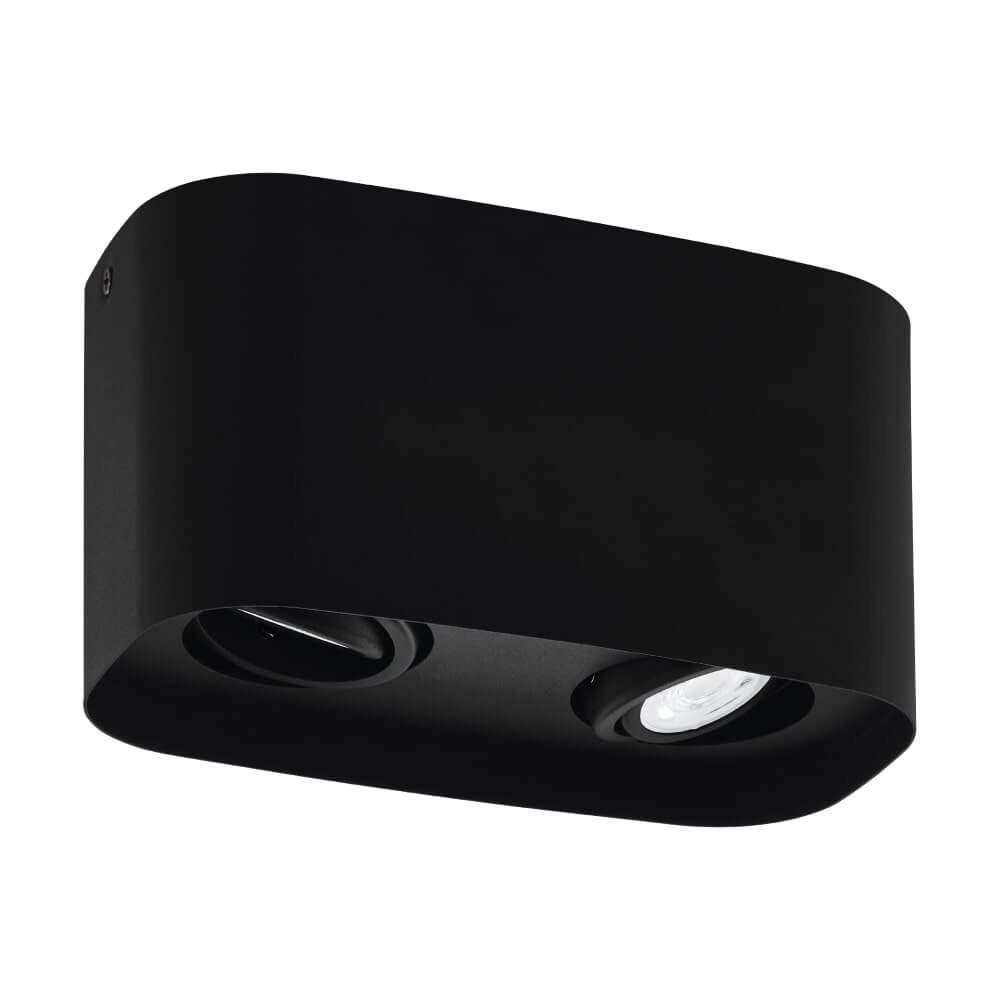 Opbouwspot Zigbee Caminales-Z 2-lichts zwart Opbouwspot Zigbee Caminales-Z 2-lichts zwart