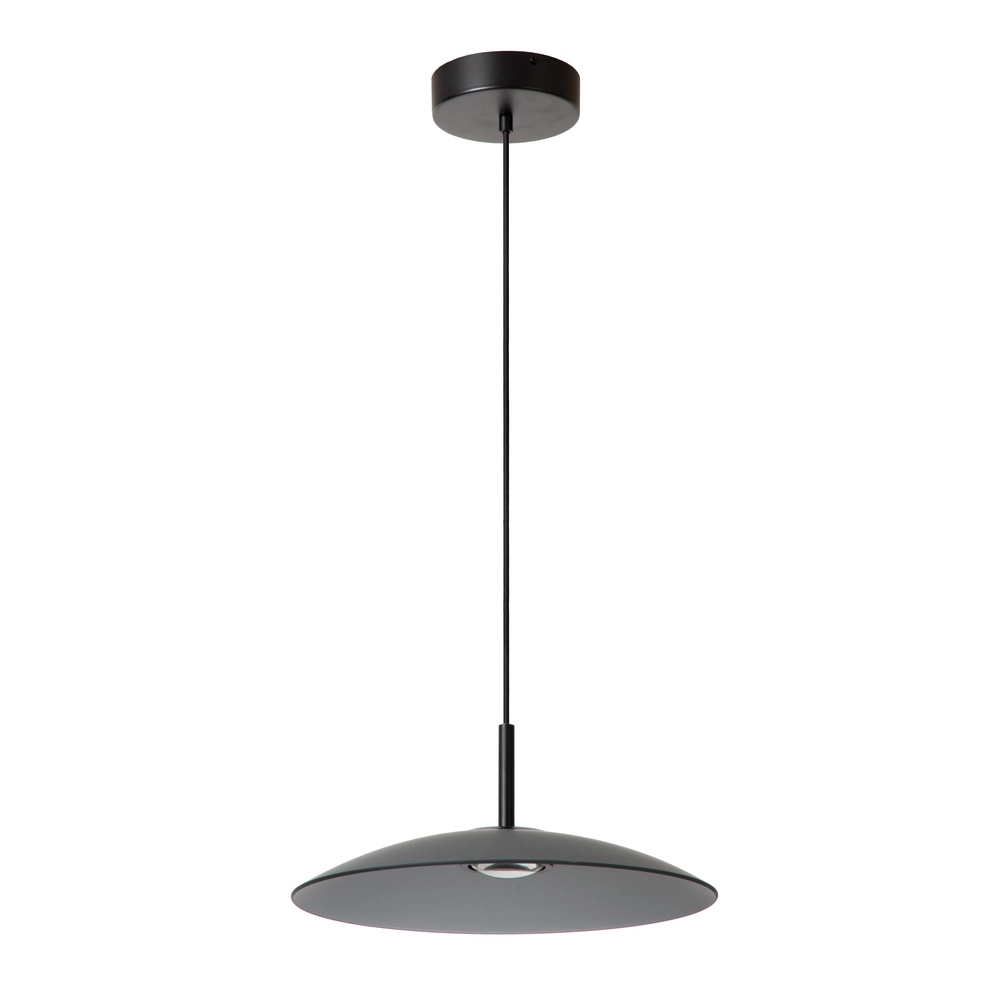 Strakke hanglamp Menga Ø 40cm smoke glas Premium by Lucide 5411212251206