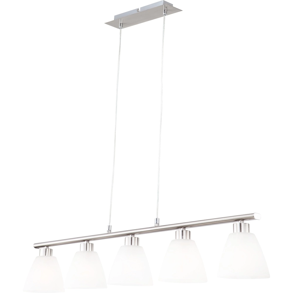 Klassieke hanglamp Illimani nikkel