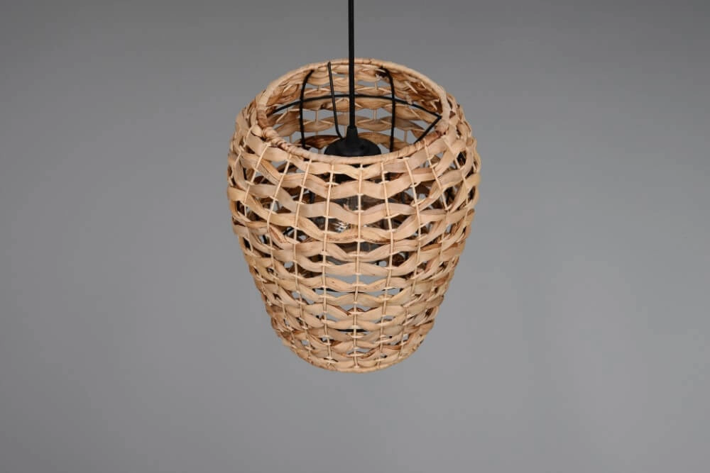 Landelijke hanglamp Jean Ø 29cm rotan Trio 4017807637670