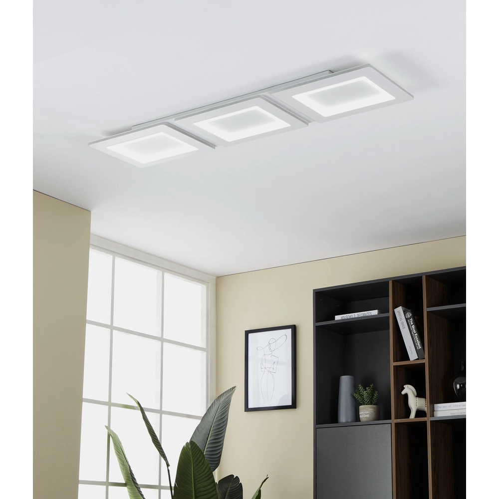 Led plafondlamp Padrogiano-Z Zigbee - 120x30cm Eglo 9008606244171
