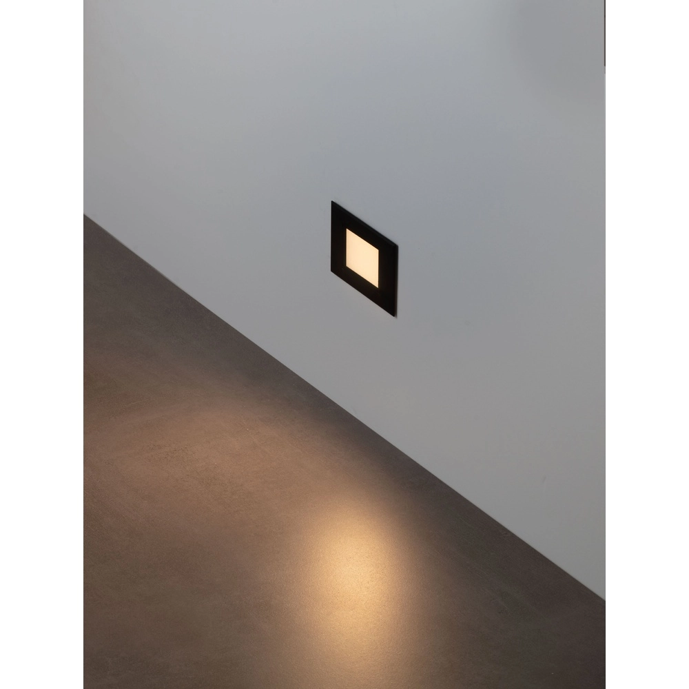 Inbouwlamp Rudy zwart