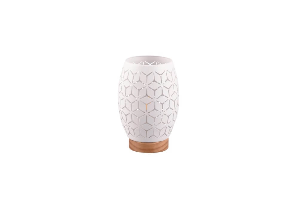 Witte tafellamp Bidar