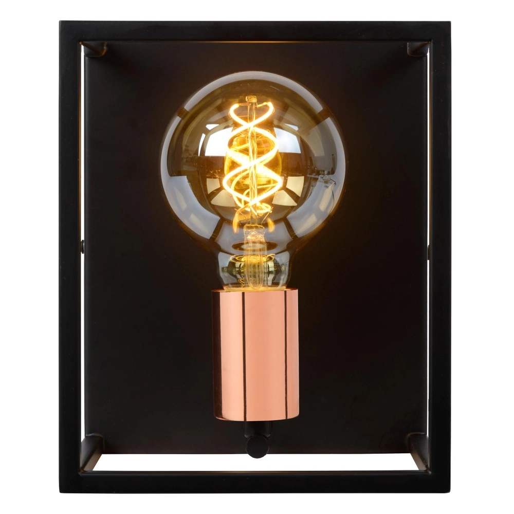 Wandlamp Arthur zwart Lucide 5411212082893