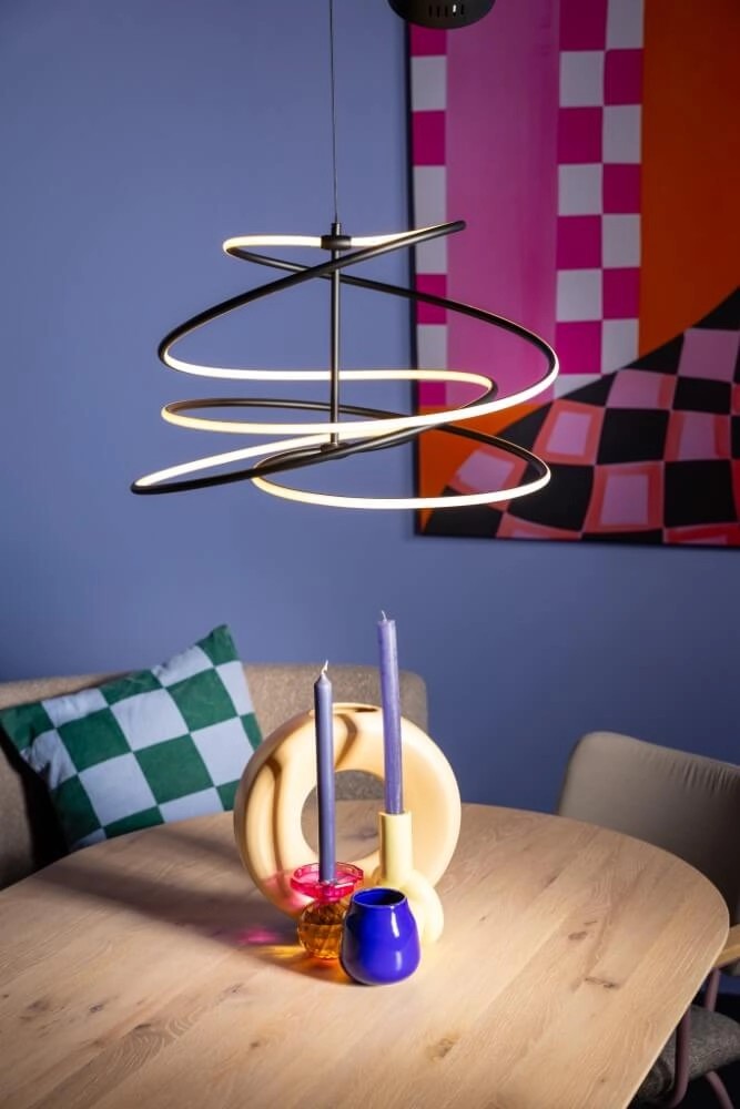 Design hanglamp Slinger zwart ETH 8720195308744
