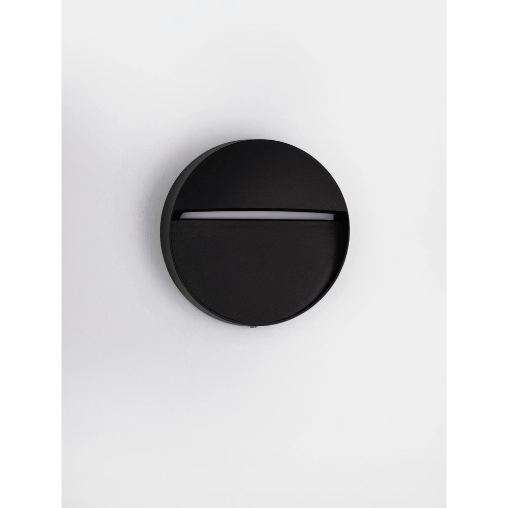 Ronde wandlamp Nectar design antraciet Lyora 5212017453846