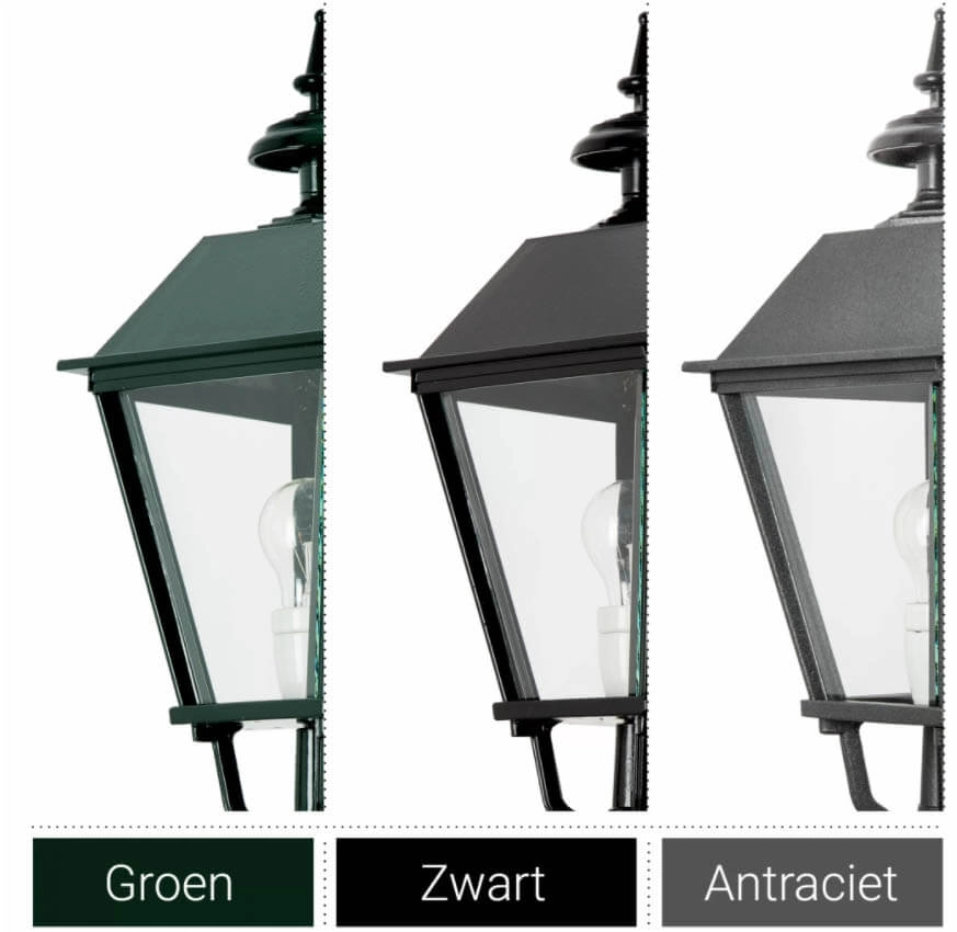 Wandlamp M31 oudhollands - zwart KS Verlichting 8714732118248