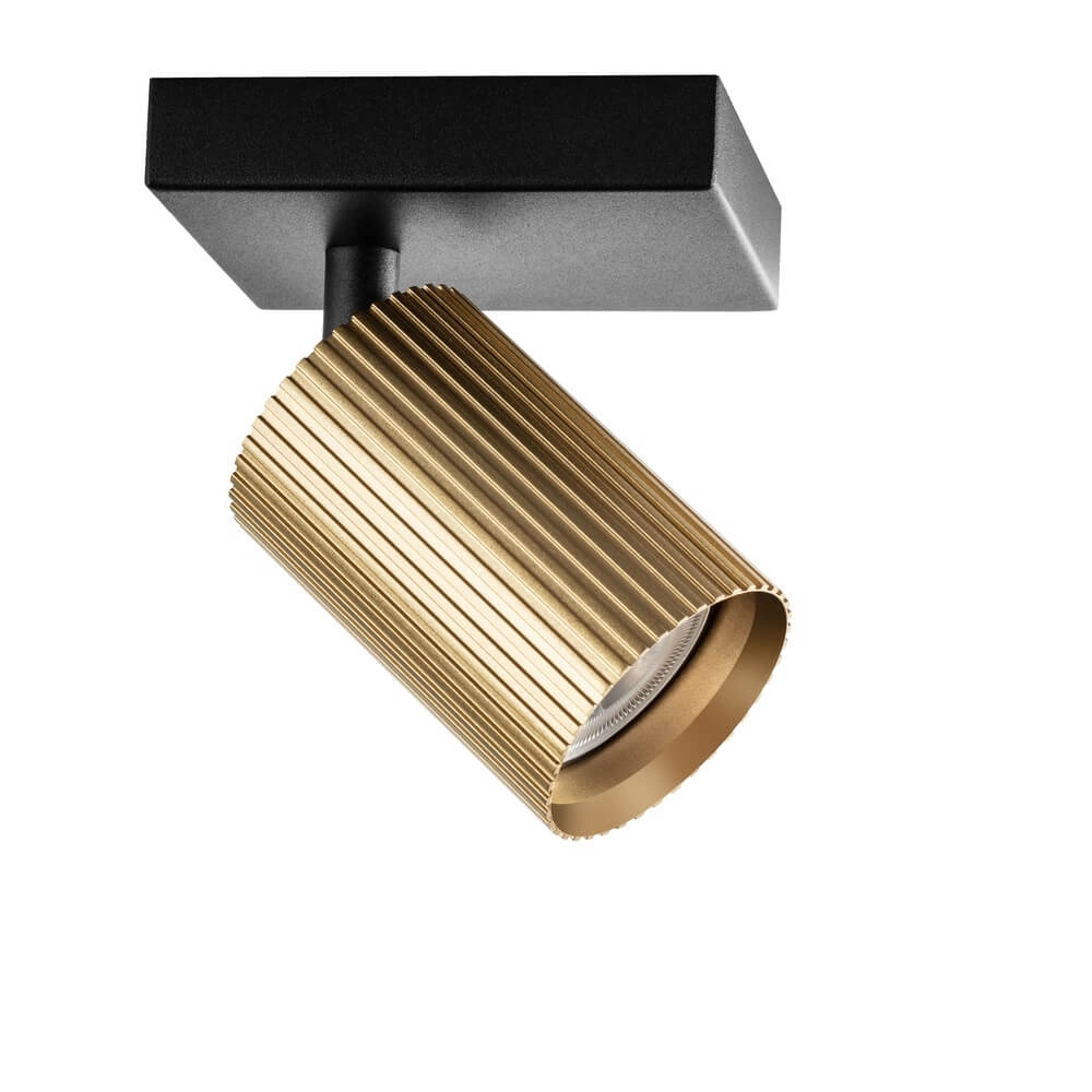 Plafondspot Onis 1-lichts - goud met zwart Lyora 4255805301869