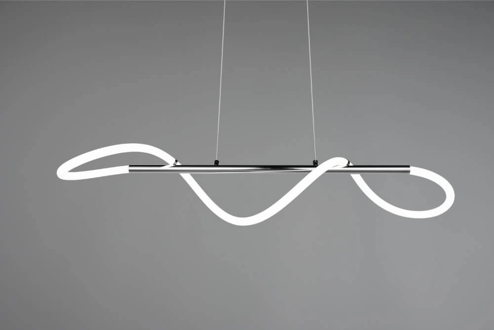 Design hanglamp Argos chroom Trio 4017807562156