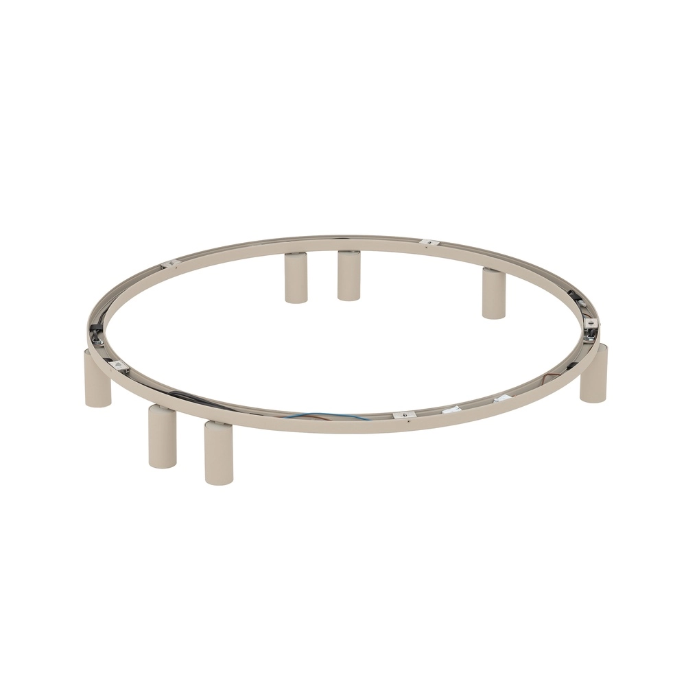 Cirkel opbouwspots Fourty 7x GU10 - beige Lyora 5903139119481