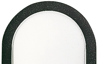 Buitenverlichting carport Ovalla 28cm-zwart Albert 4007235660371